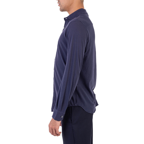 Eleventy Shirt Men size S Dark Blue - Picture 3 of 5